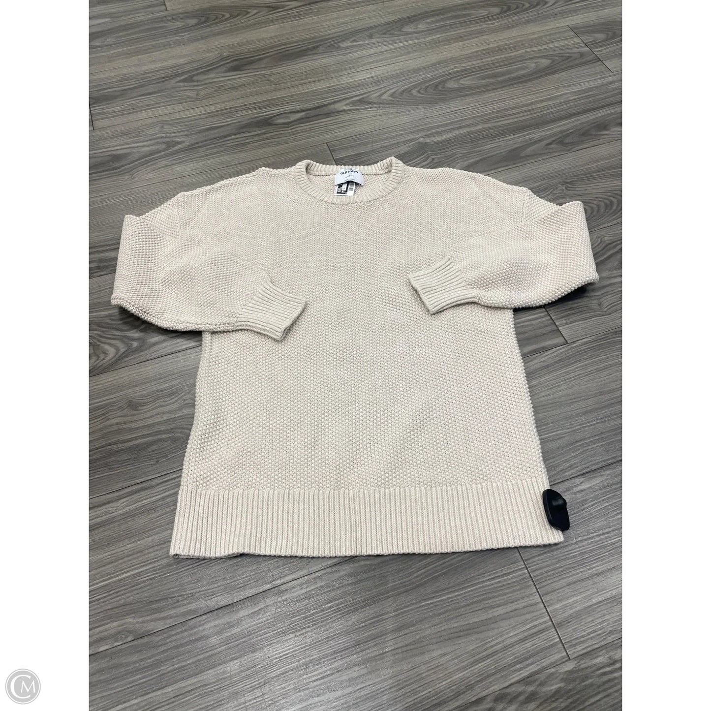Sweater By Old Navy In Cream, Size: S