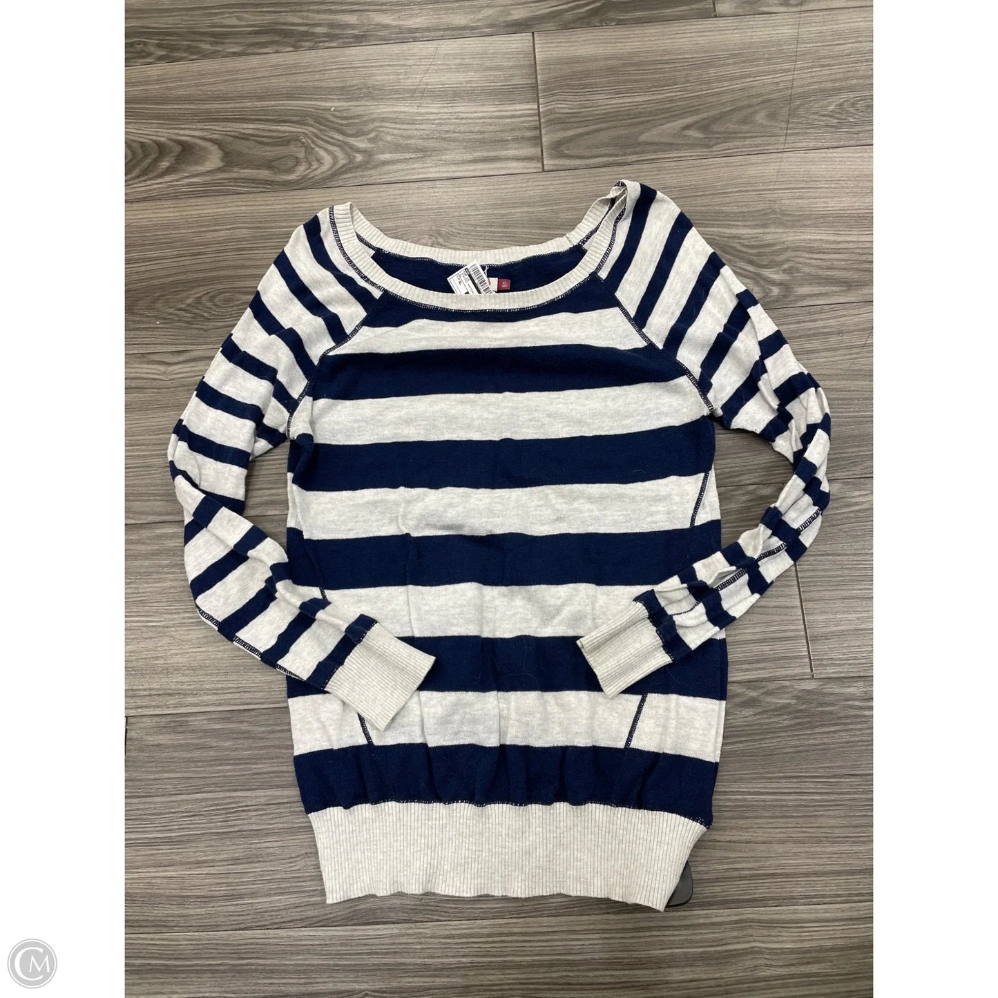 Top Long Sleeve By So In Striped Pattern, Size: Xl