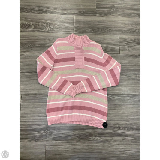 Sweater By Liz Claiborne In Pink, Size: Xl
