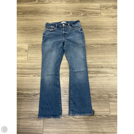 Jeans Boot Cut By Loft In Blue Denim, Size: 6