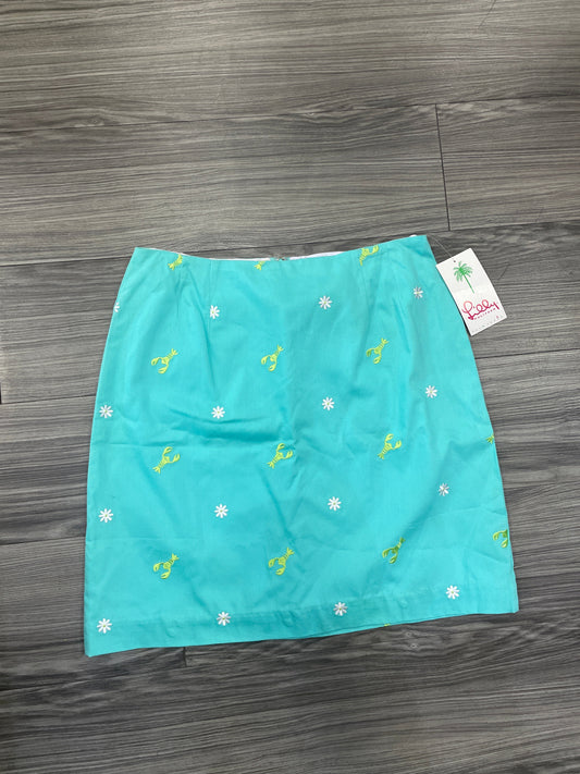 Skirt Mini & Short By Lilly Pulitzer In Teal, Size: 10