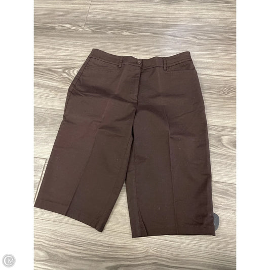 Shorts By Dressbarn In Brown, Size: 8