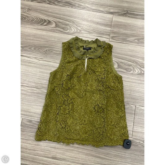 Tank Top By J. Crew In Green, Size: S