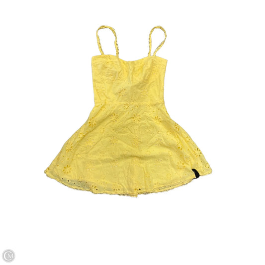 Dress Casual Short By Forever 21 In Yellow, Size: M