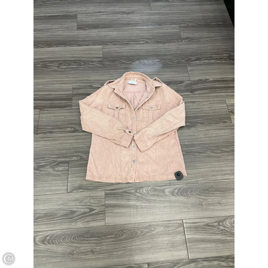 Jacket Other By Bibi In Pink, Size: L