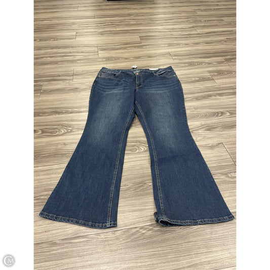 Jeans Boot Cut By Maurices In Blue, Size: 24
