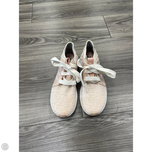 Shoes Sneakers By Adidas In Cream & Pink, Size: 9