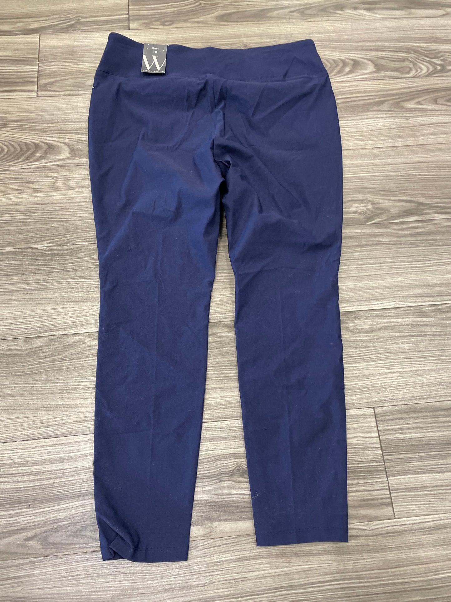 Navy Pants Dress Worthington, Size 18