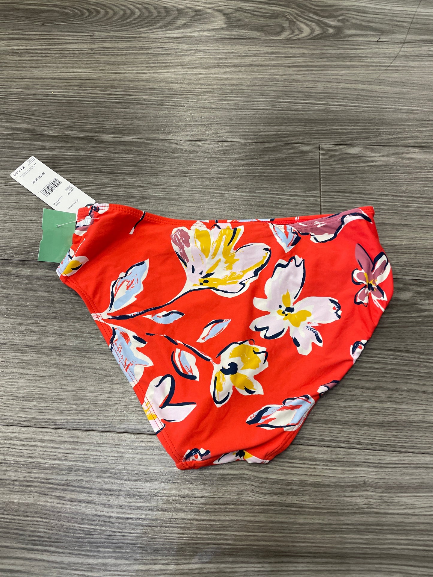 Floral Print Swimsuit Bottom Catalina, Size S