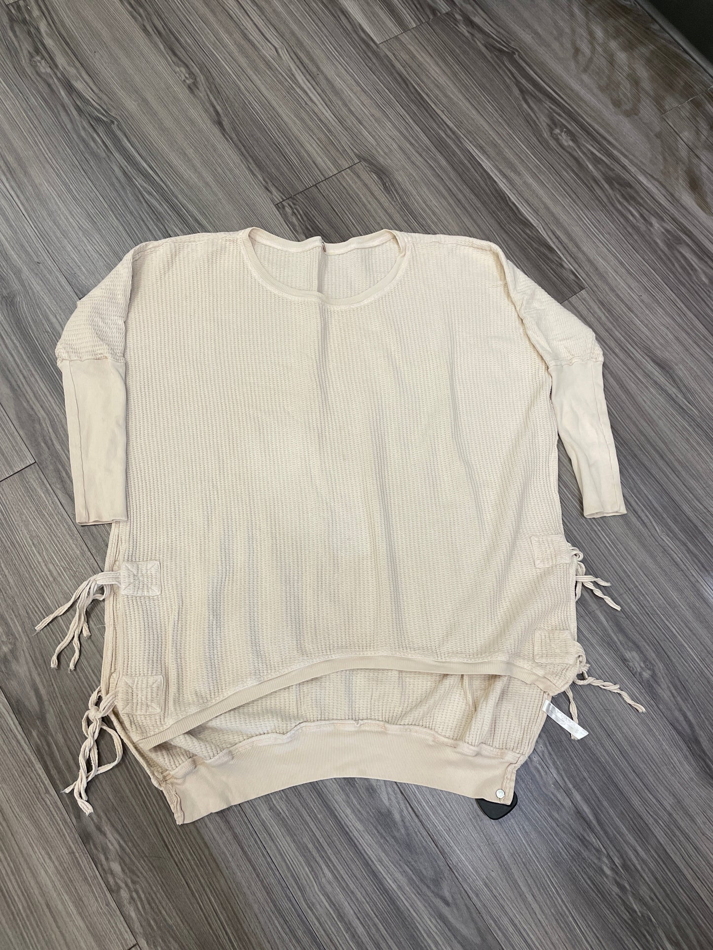 Tan Sweater Free People, Size Xl