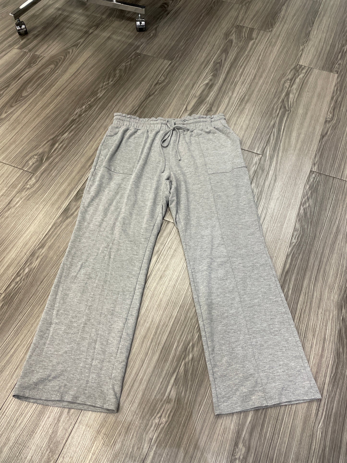 Pants Lounge By Ultra Flirt In Grey, Size: 2x