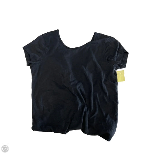 Top Short Sleeve Basic By Abercrombie And Fitch In Black, Size: M