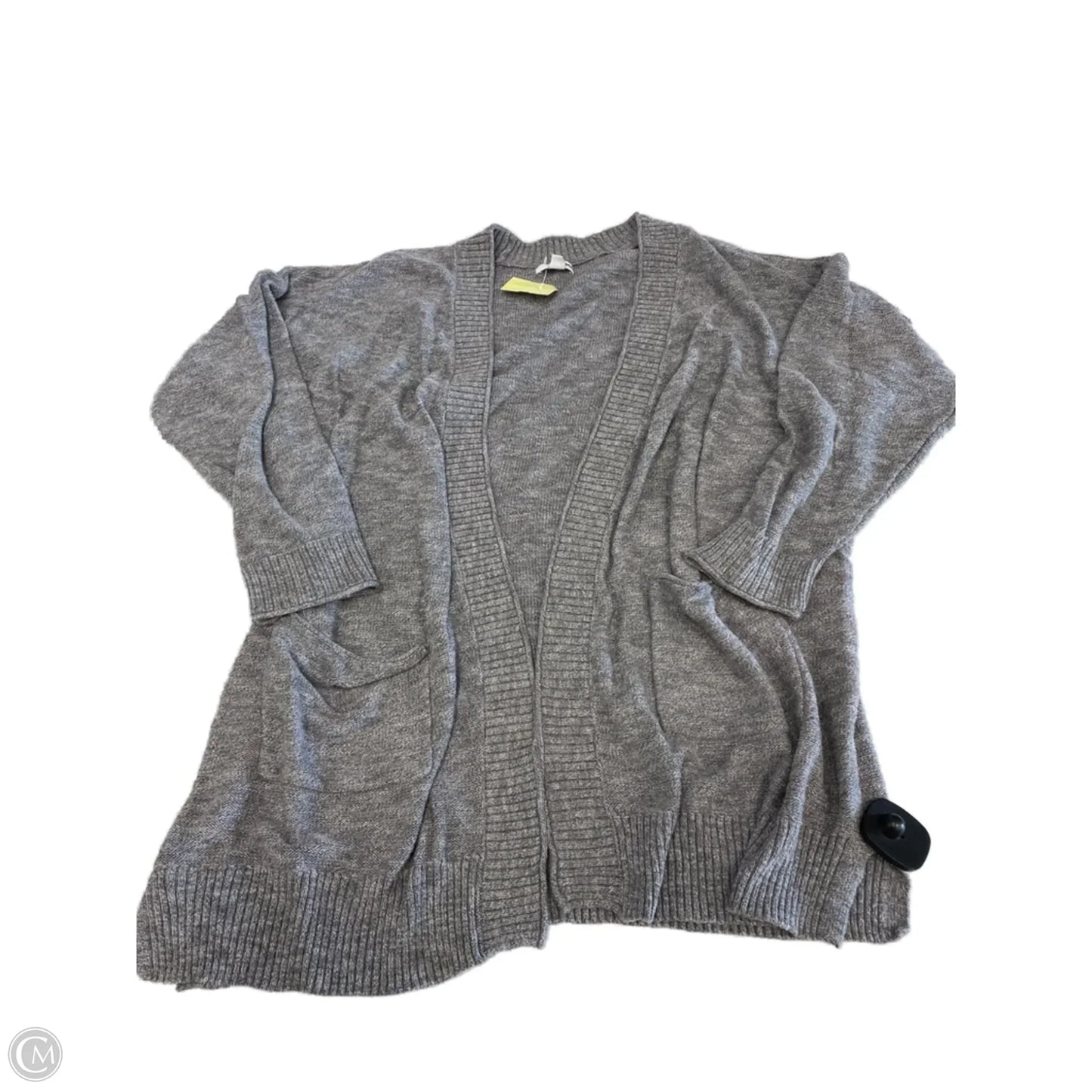Cardigan By Sonoma In Grey, Size: Xl