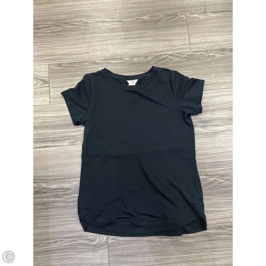 Top Short Sleeve By Danskin In Black, Size: S