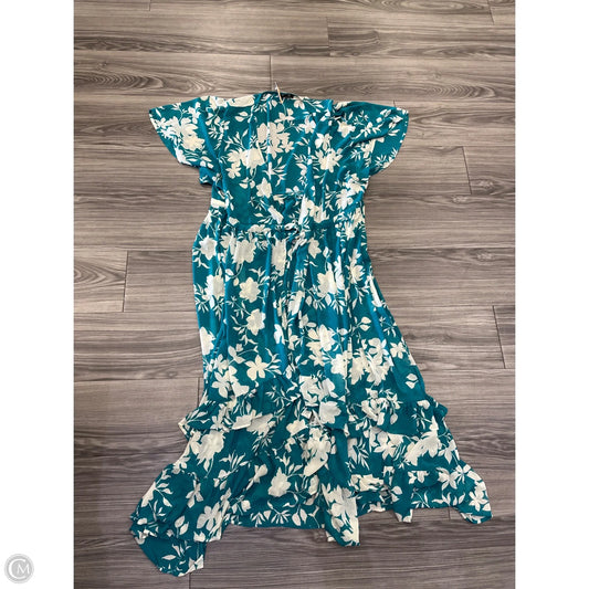 Dress Casual Maxi By Torrid In Teal, Size: 3x