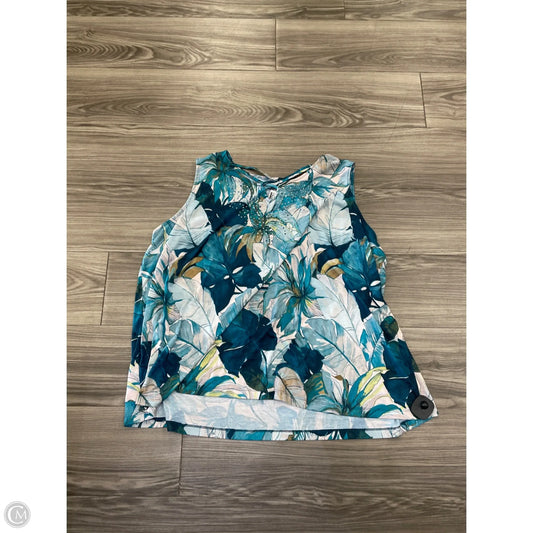 Tank Top By Catherines In Teal, Size: 3x