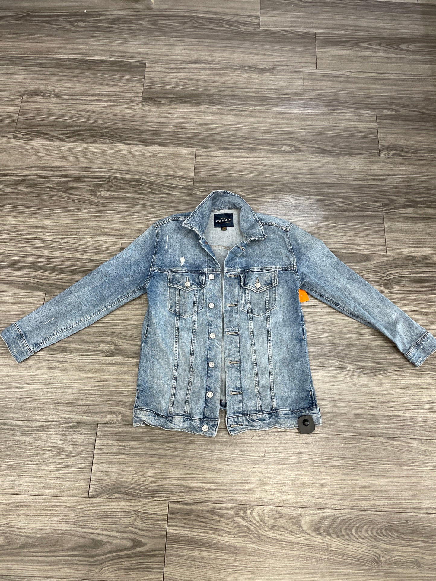 Jacket Denim By Lucky Brand  Size: Xs