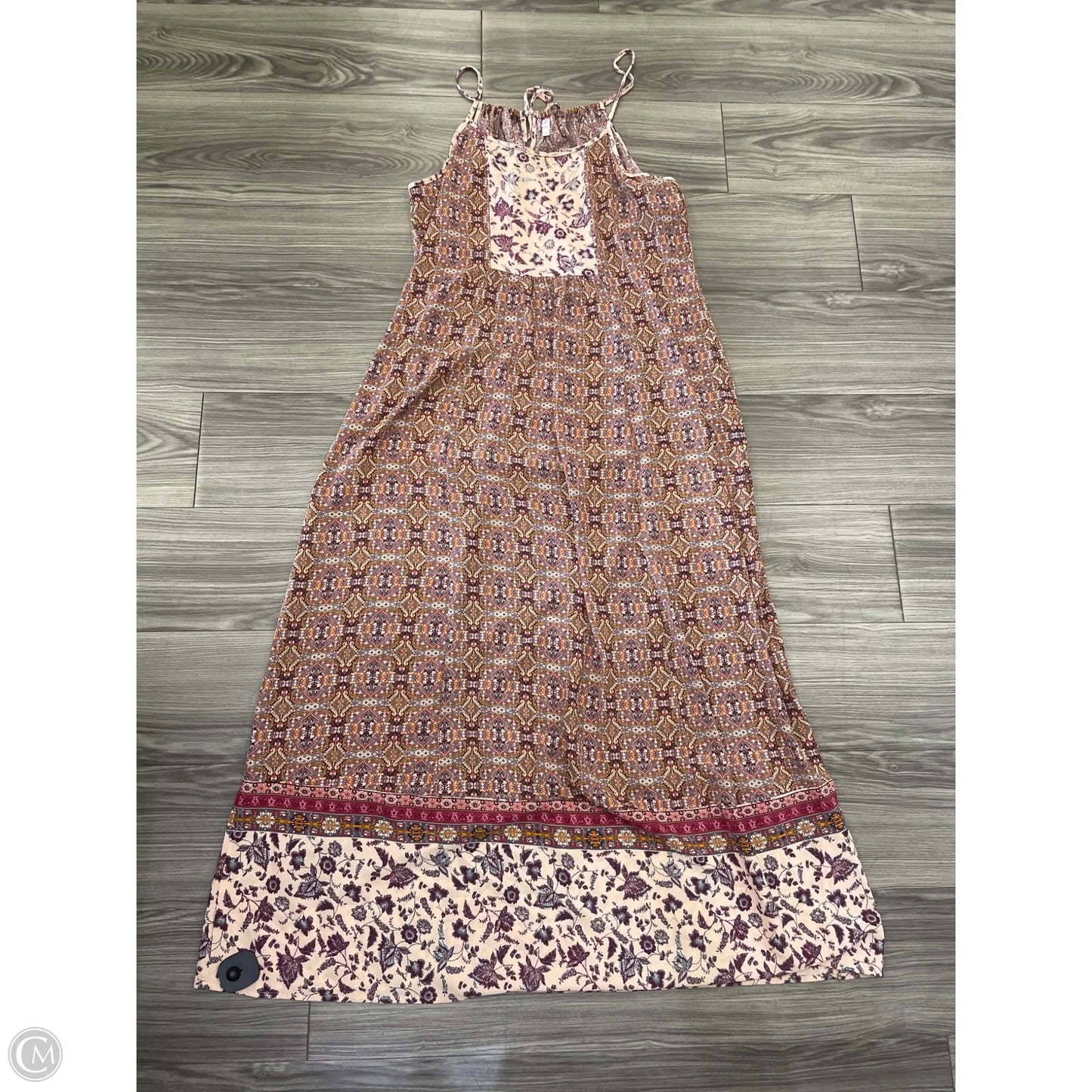 Dress Casual Maxi By Xhilaration In Pink, Size: L