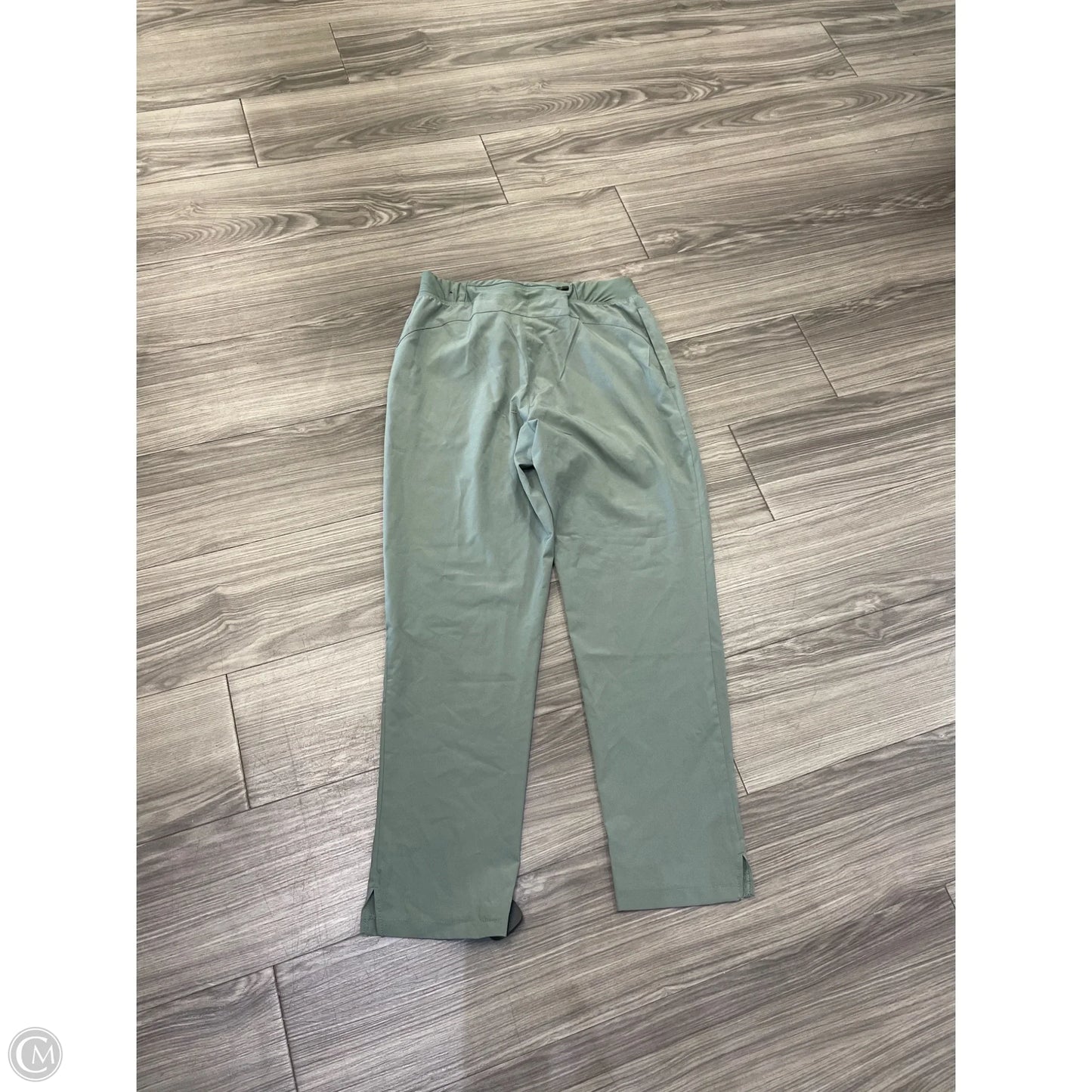 Athletic Pants By Asics In Green, Size: M