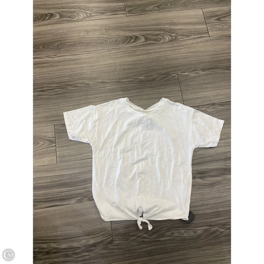 Top Short Sleeve By Calia In White, Size: S