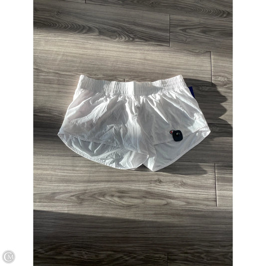 Athletic Shorts By Champion In White, Size: M