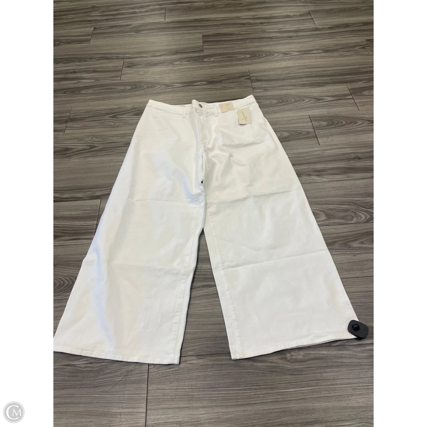 Jeans Wide Leg By Universal Thread In White, Size: 18
