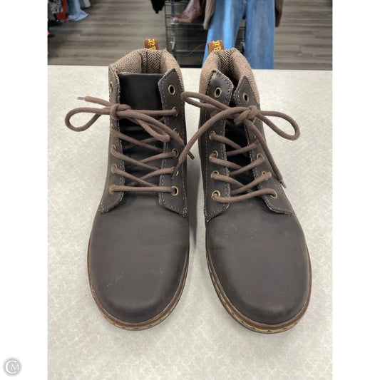 Boots Ankle Flats By Dr Martens In Brown, Size: 9