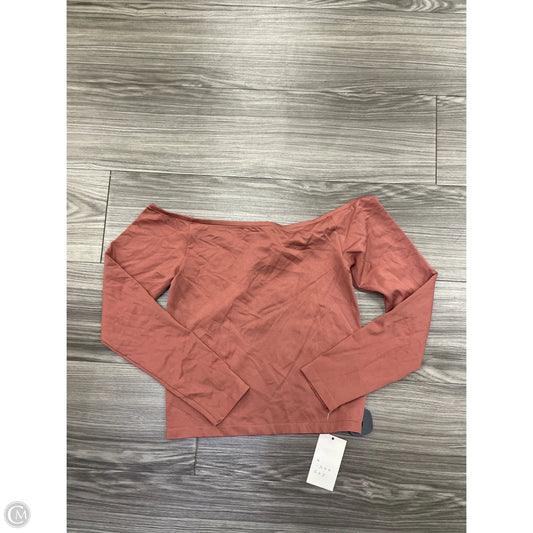 Top Long Sleeve By A New Day In Red, Size: S