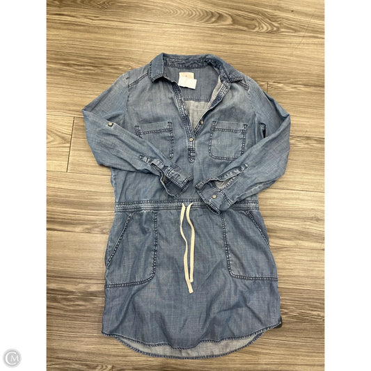 Dress Casual Midi By Lou And Grey In Blue Denim, Size: S