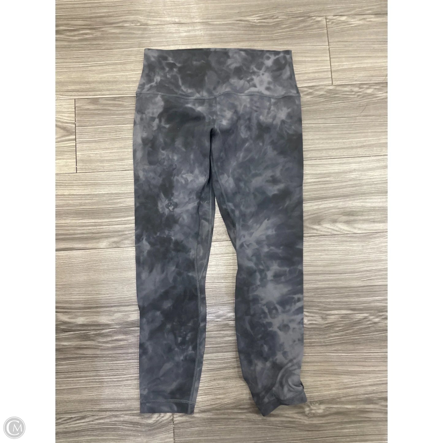 Athletic Leggings By Lululemon In Grey, Size: 10
