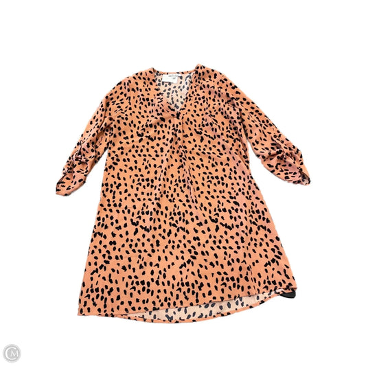 Dress Casual Short By White Birch In Animal Print, Size: S