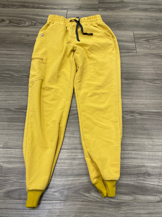 Athletic Pants By Clothes Mentor In Yellow, Size: S