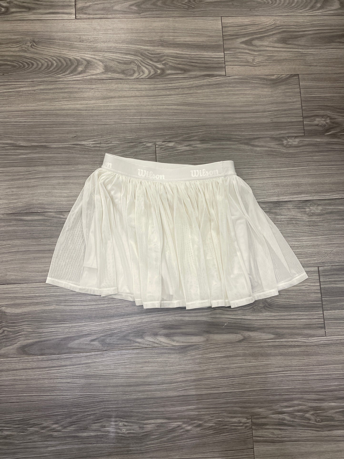 Athletic Skort By Clothes Mentor In Cream, Size: L