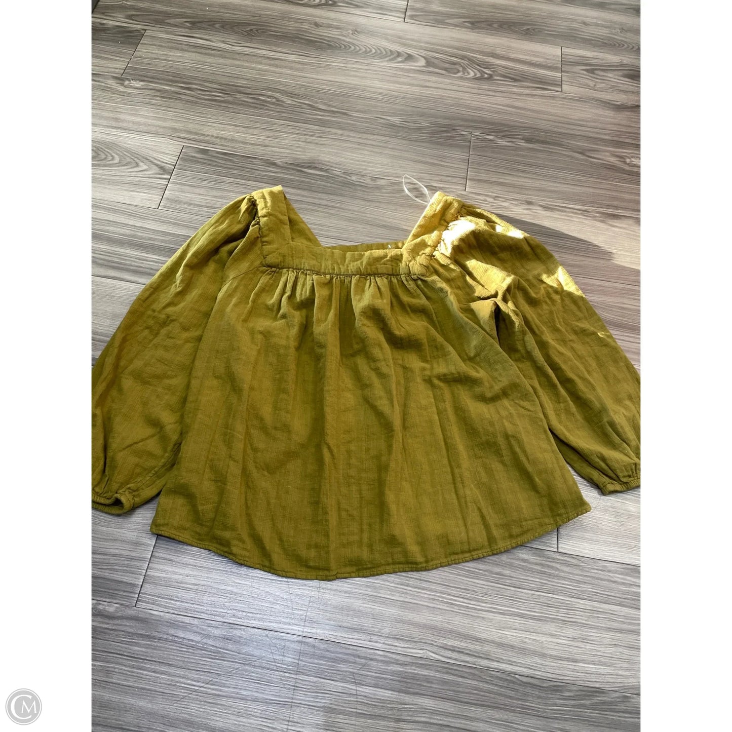 Blouse Short Sleeve By Sonoma In Green, Size: 4x