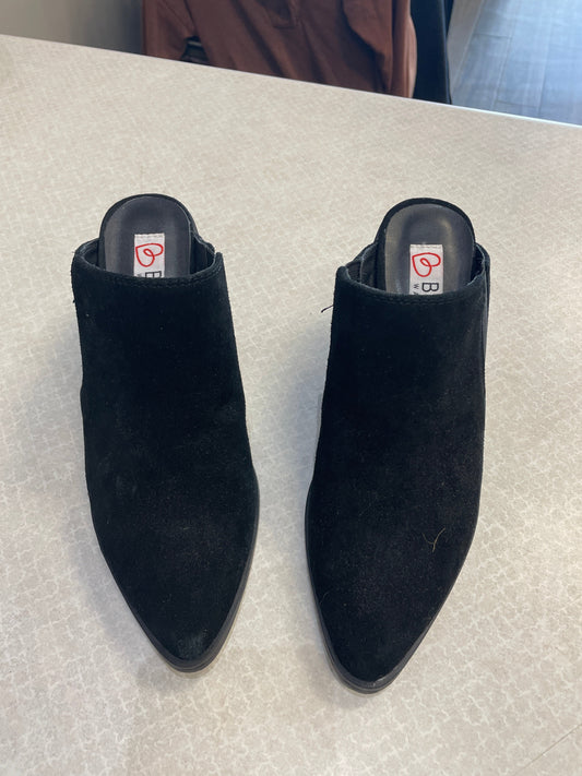 Boots Ankle Heels By Blondo In Black, Size: 7.5