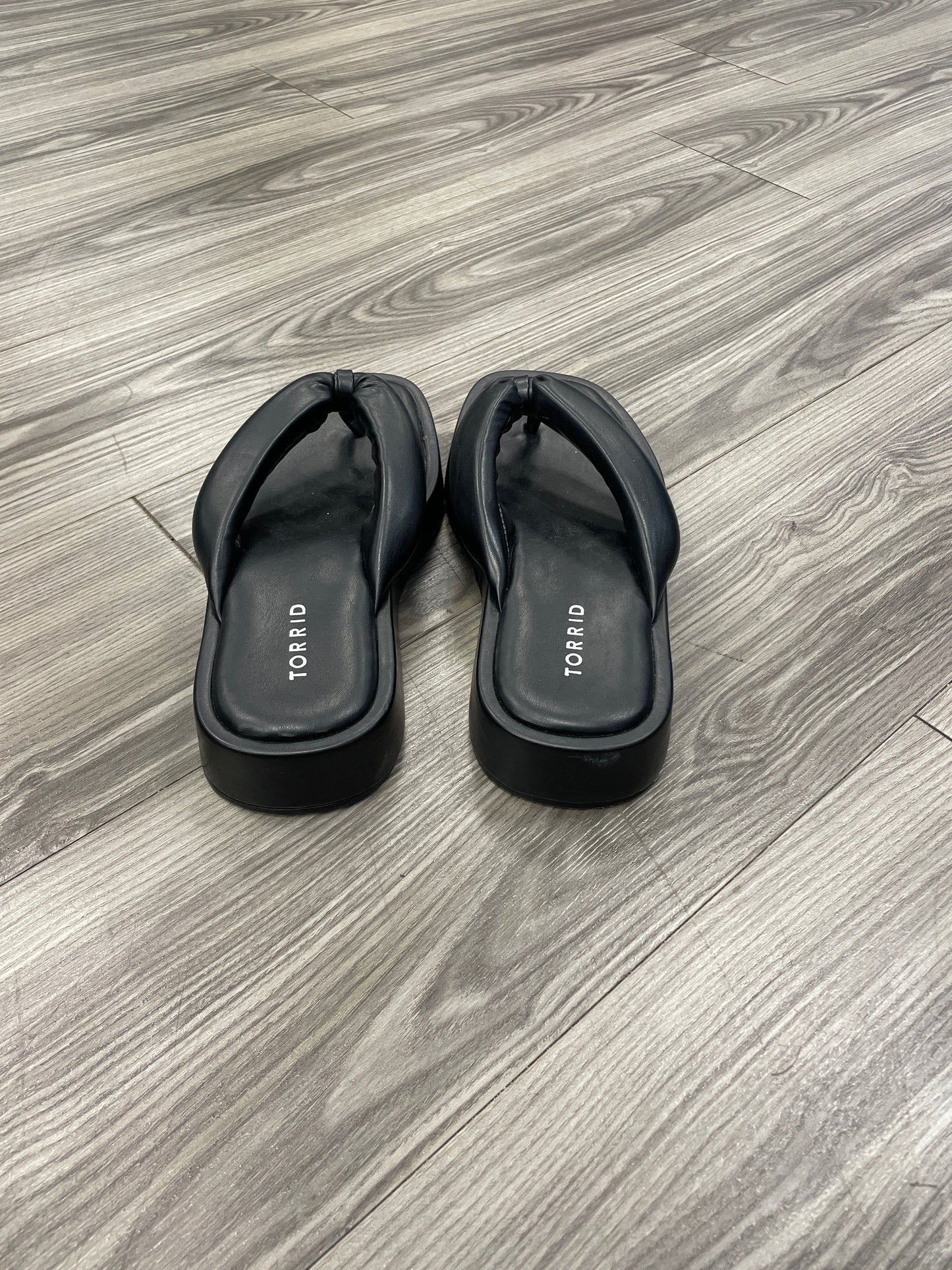 Sandals Flip Flops By Torrid  Size: 7.5