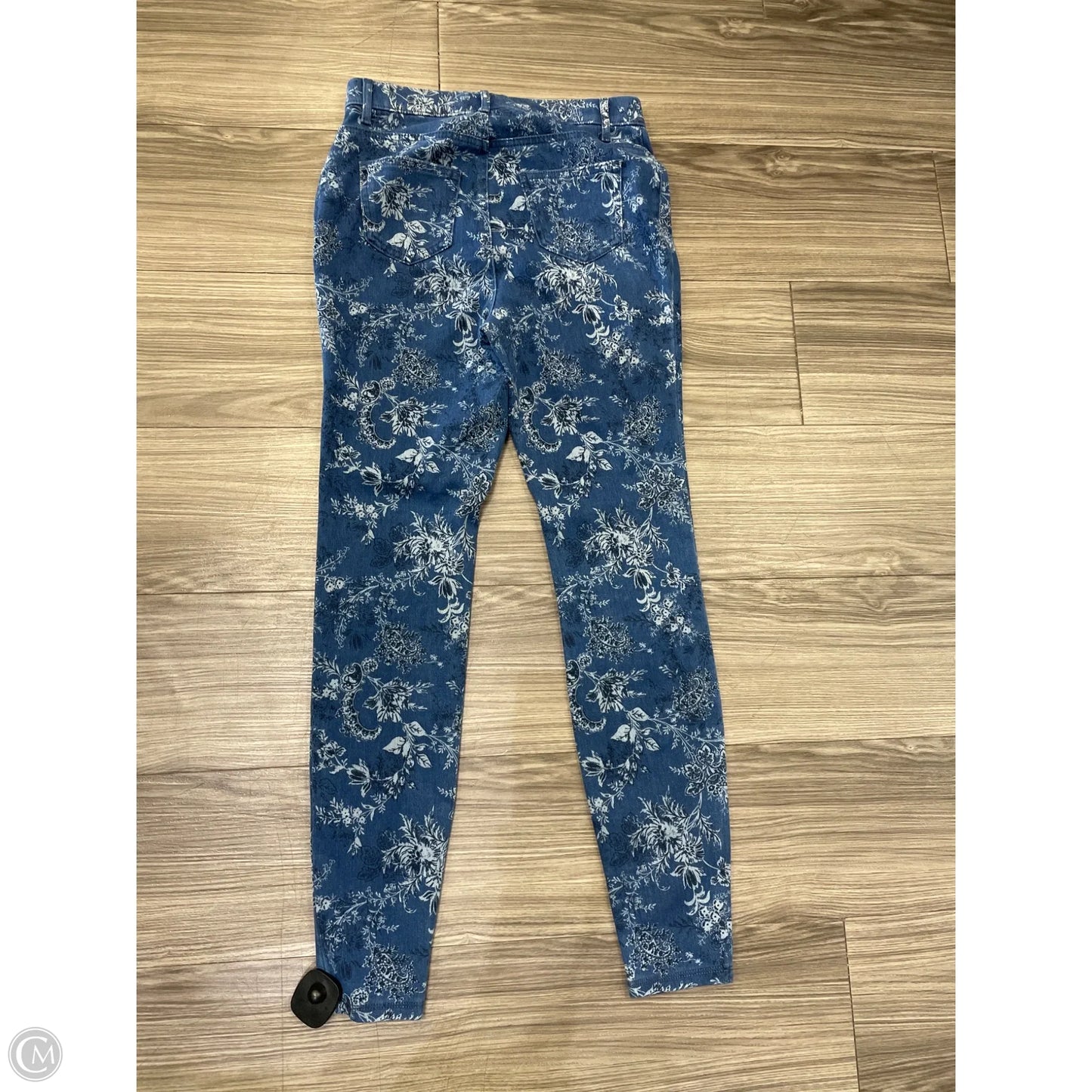 Jeans Skinny By Time And Tru In Blue, Size: S