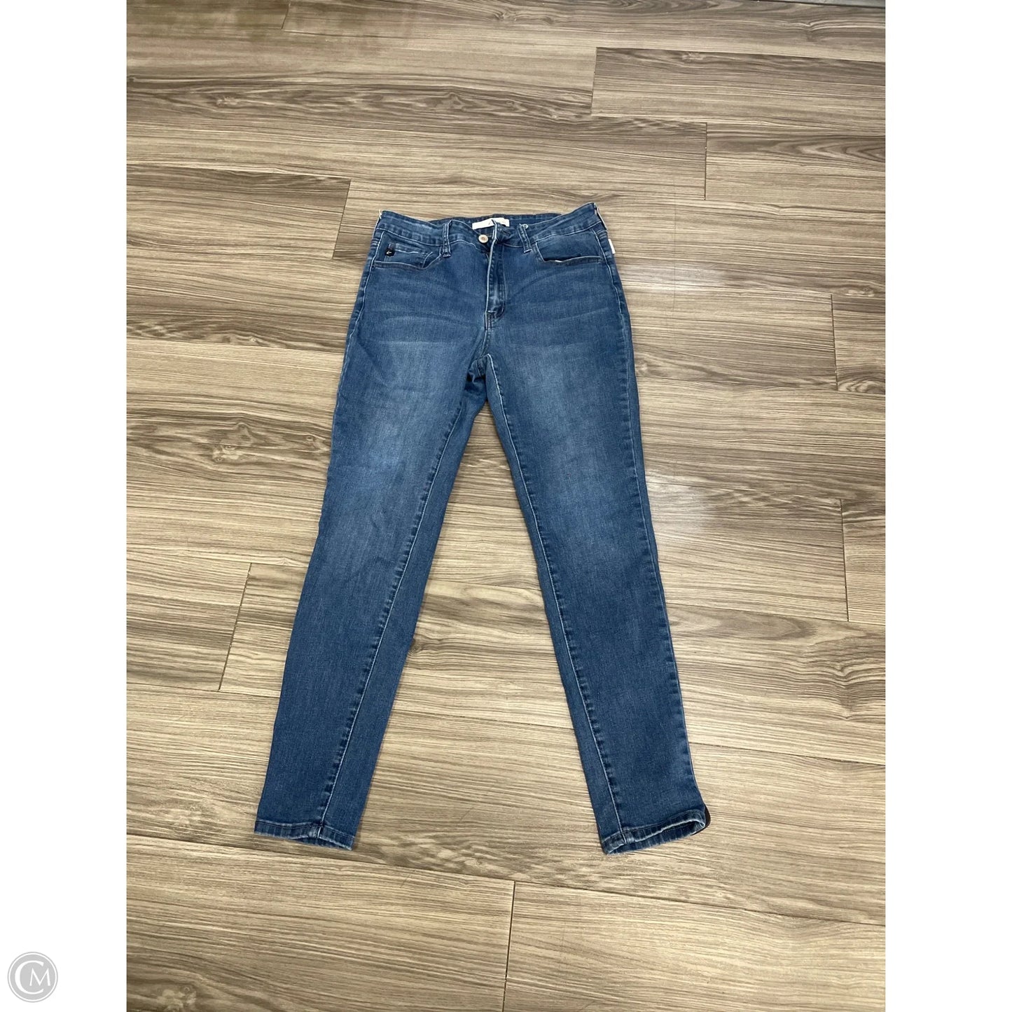 Jeans Skinny By Kancan In Blue, Size: 12