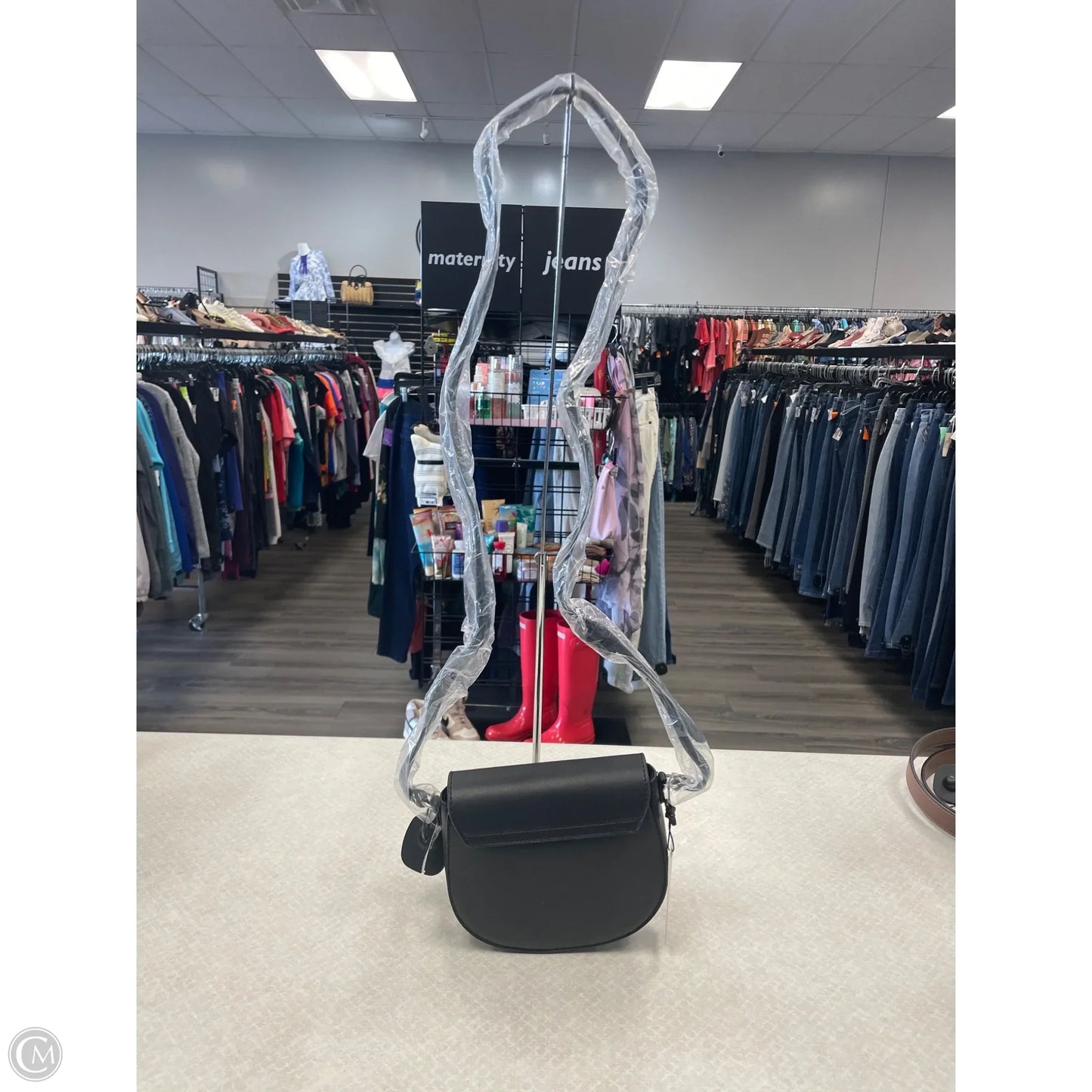 Crossbody Leather By Bcbgeneration, Size: Medium