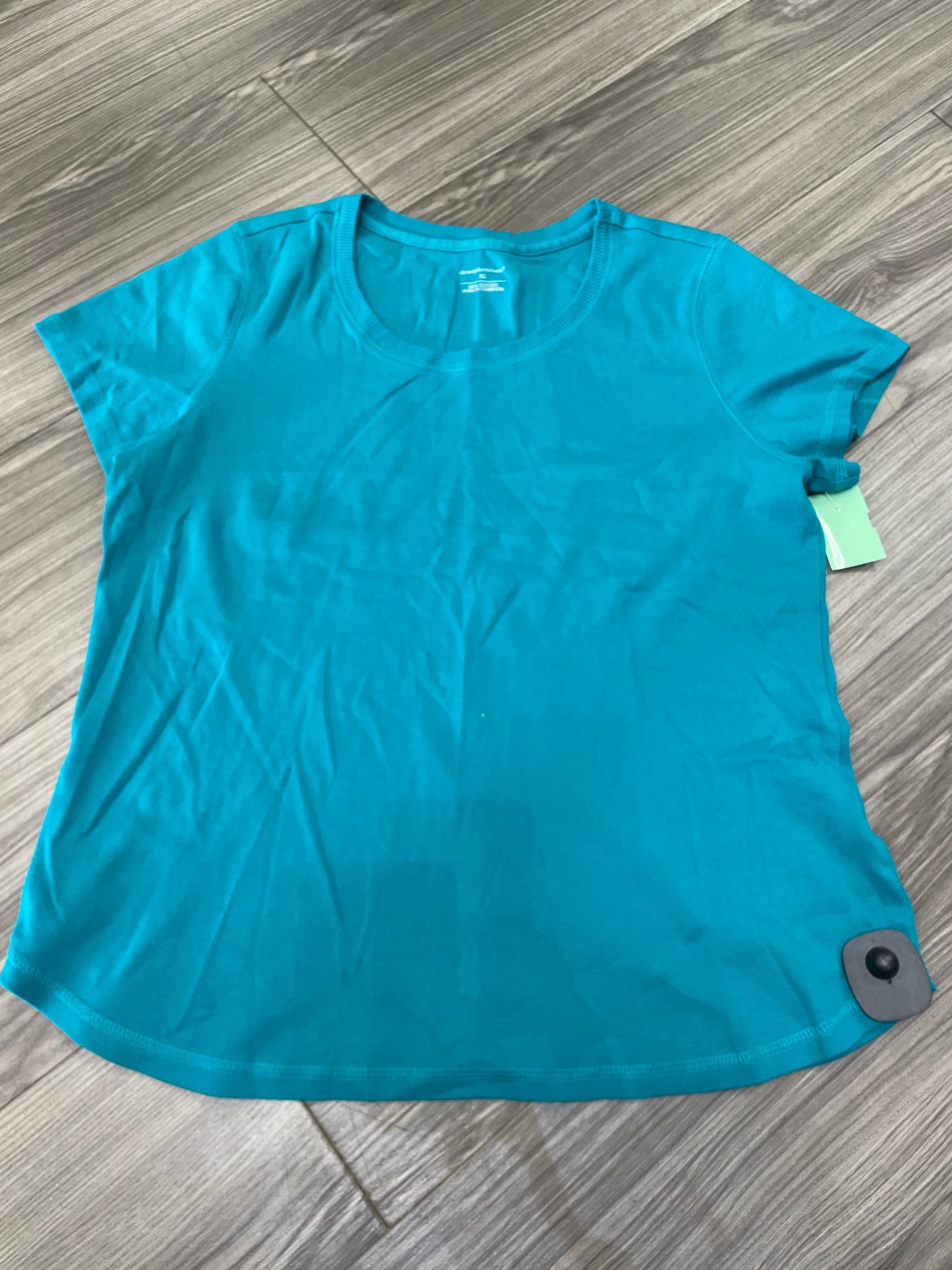 Teal Top Short Sleeve Christopher And Banks, Size Xl