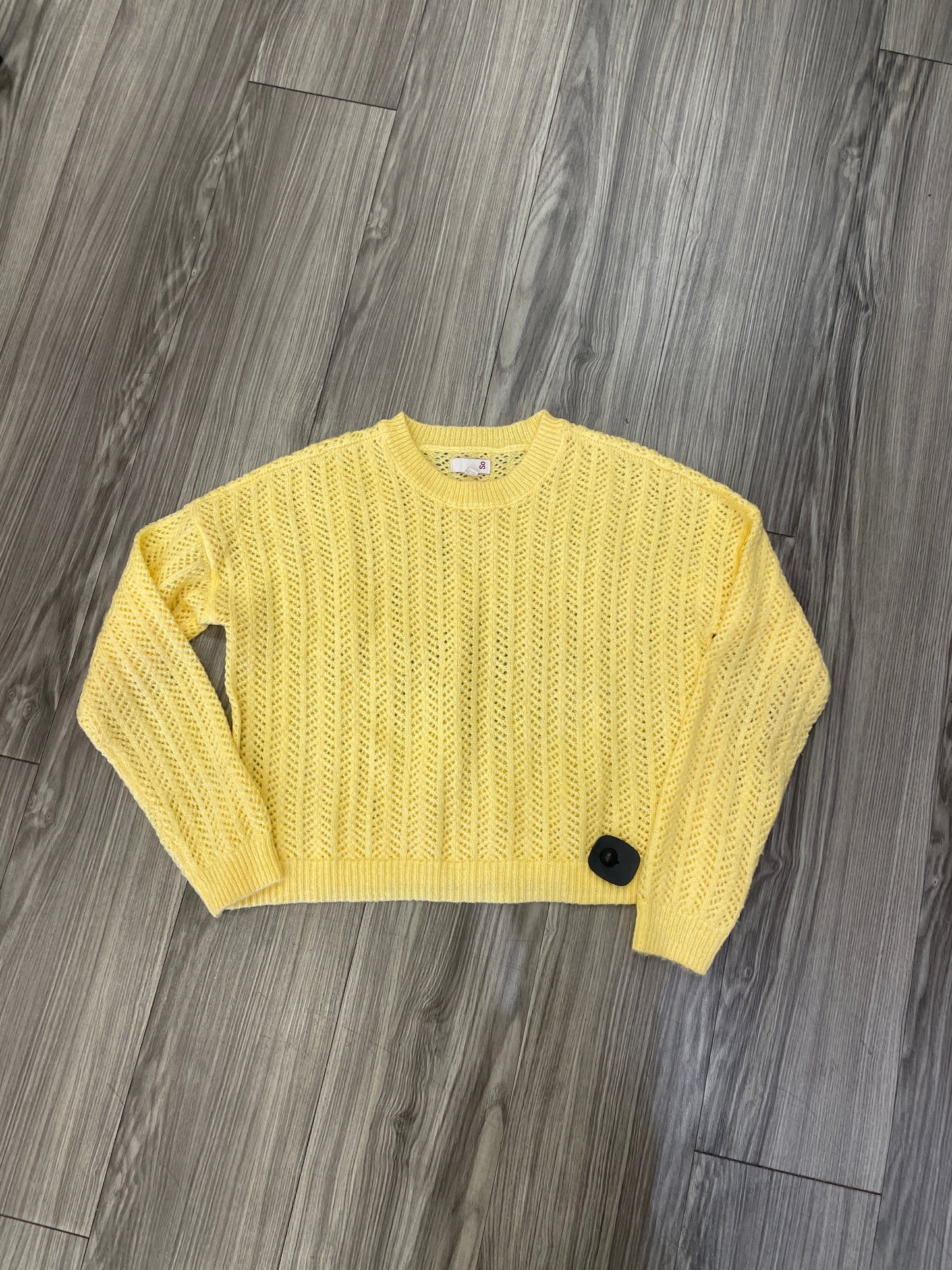 Yellow Sweater So, Size M