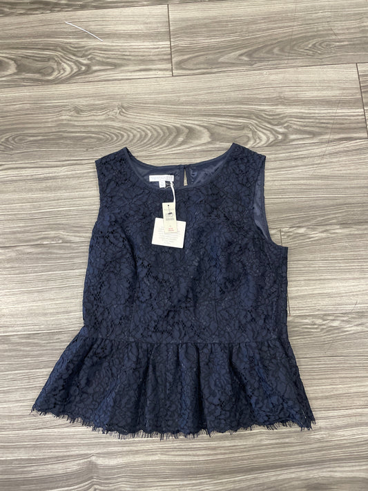 Tank Top By Talbots In Navy, Size: 6