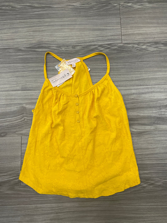 Tank Top By Philosophy In Yellow, Size: Xs