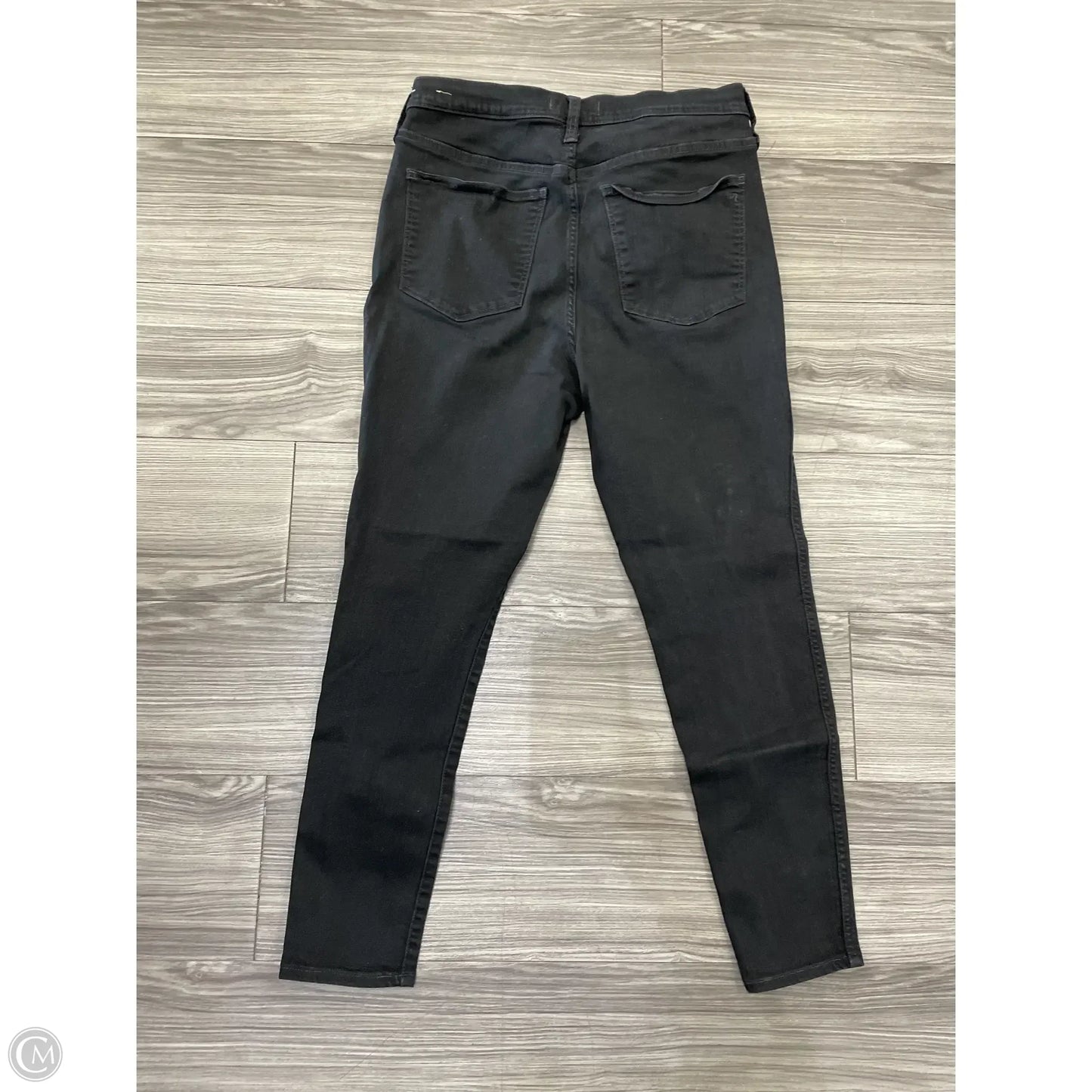 Jeans Skinny By Madewell In Black, Size: 8