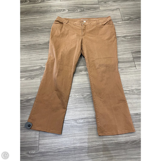 Jeans Boot Cut By Sonoma In Brown, Size: 20