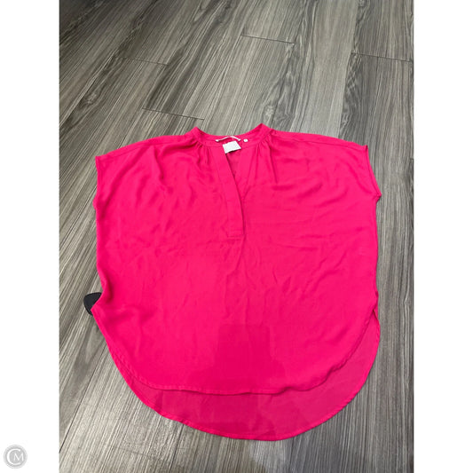 Top Short Sleeve By Violet And Claire In Pink, Size: S