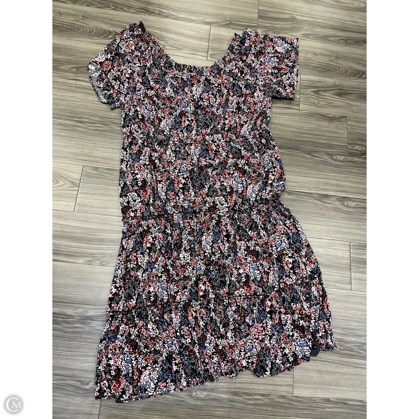 Dress Casual Maxi By Maurices In Floral Print, Size: 4x