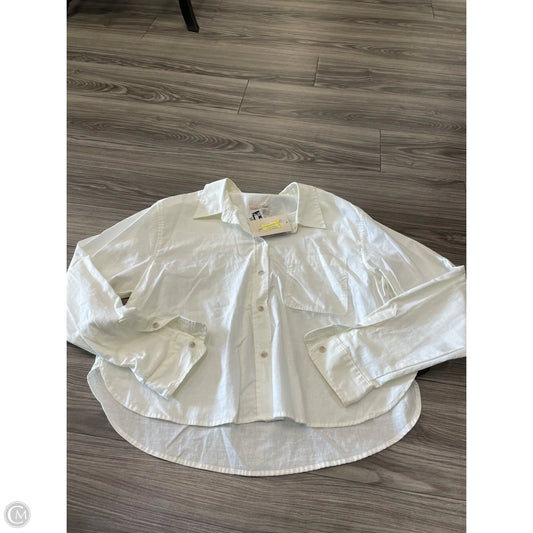 Top Long Sleeve By Universal Thread In White, Size: Xl