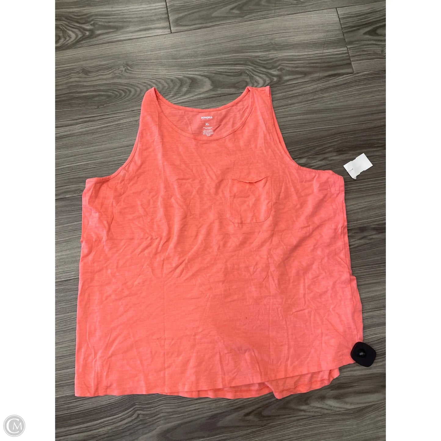 Tank Top By Sonoma In Coral, Size: Xl