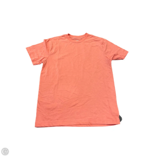 Top Short Sleeve Basic By George In Coral, Size: M